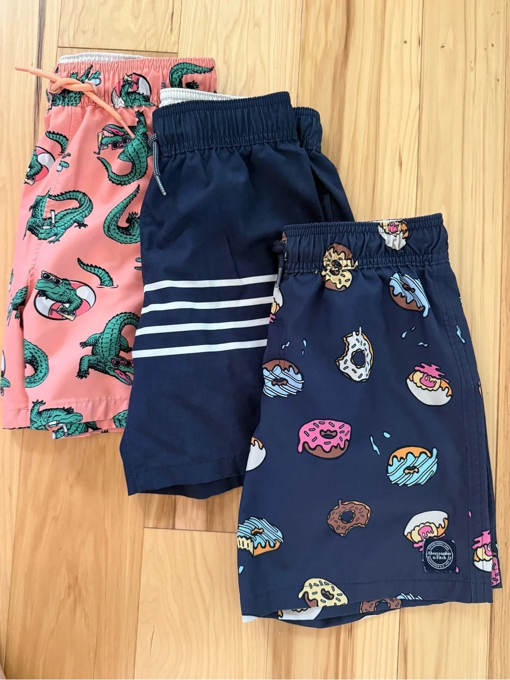 Abercrombie Kids 3-Pack Swim Shorts